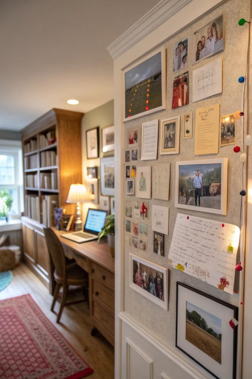 Individual notes impart warmth and character to this photograph composition.