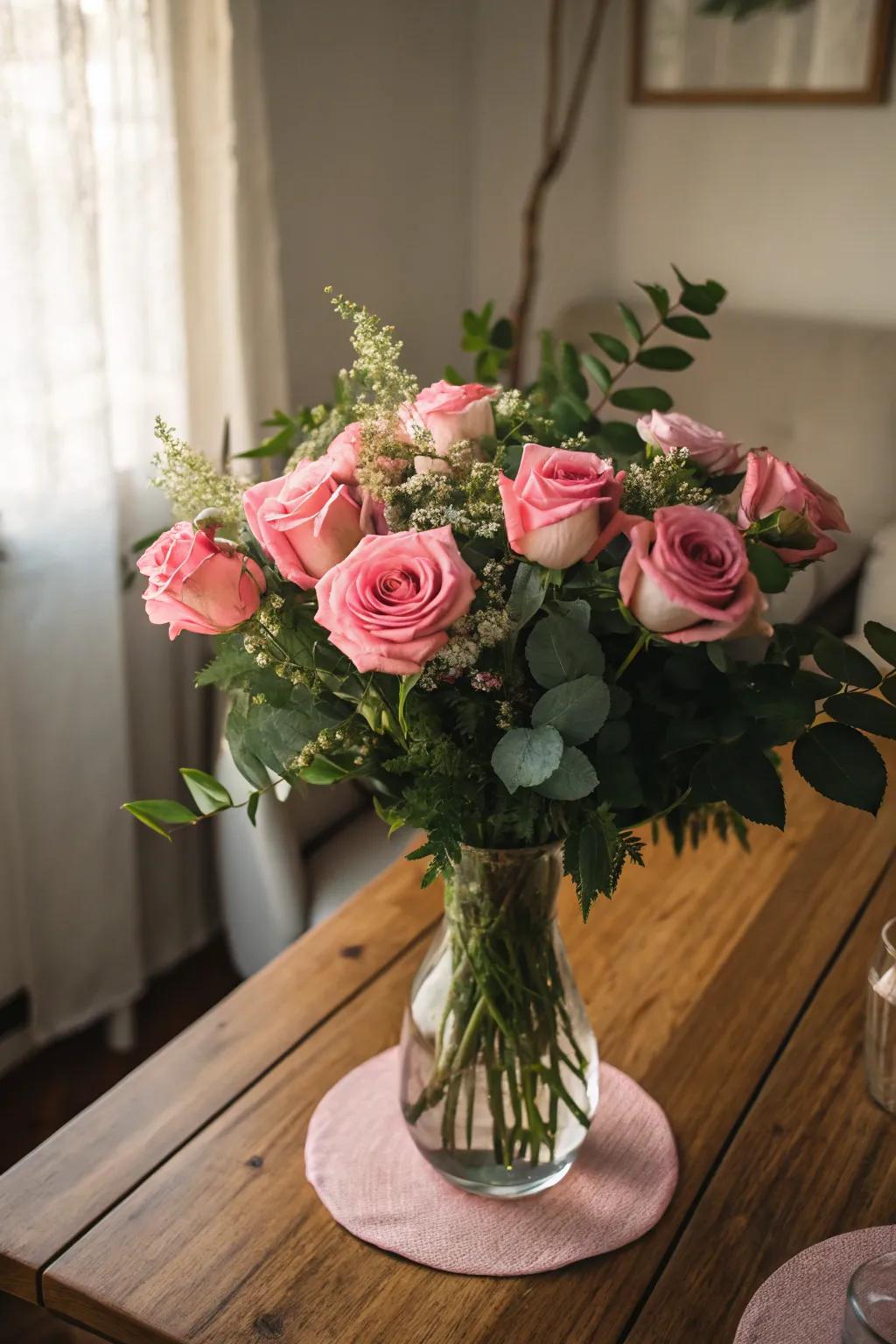 Floral arrangements that bring the outdoors in.