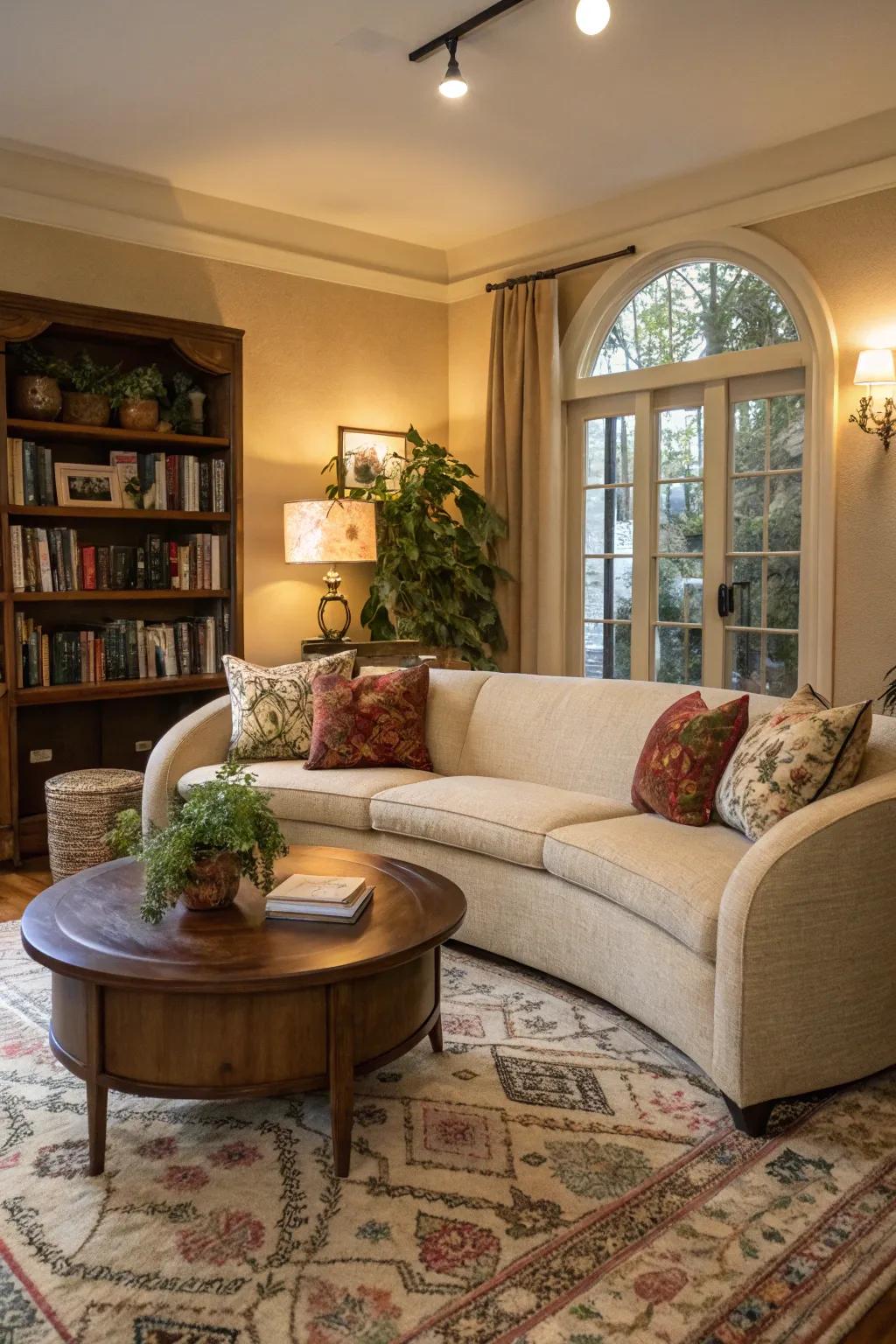 Natural shapes that add a touch of style and flow.