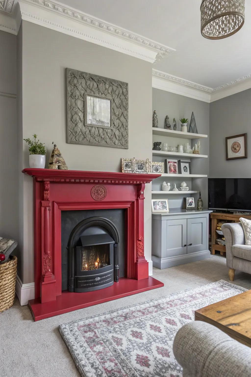 Architectural attributes transform into focal points through the correct color choices.