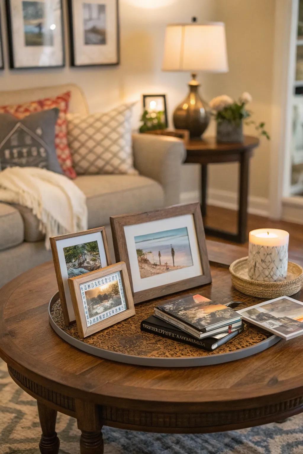 Personal touches render your décor uniquely yours.