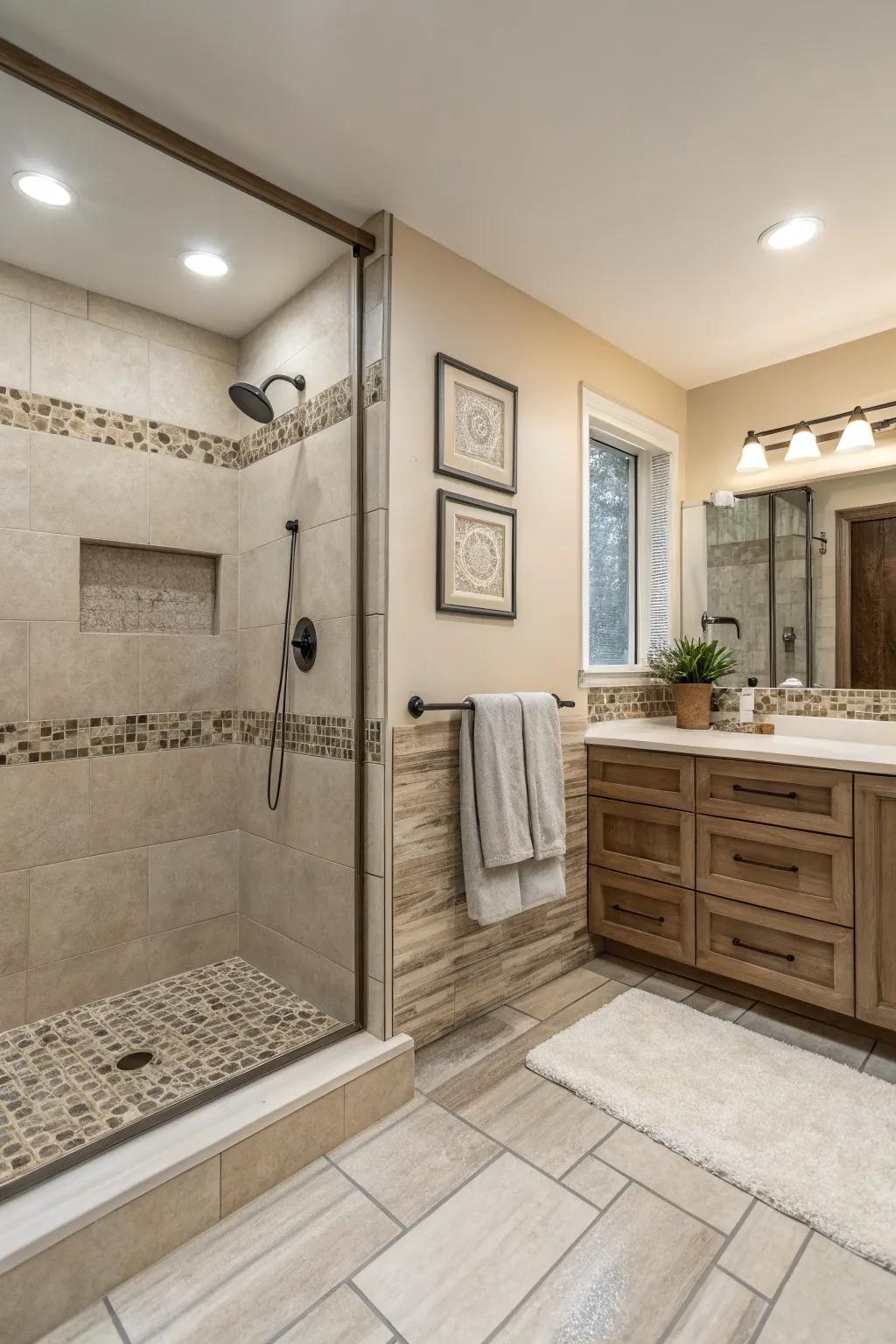 Understated shades extend ageless elegance and adjustability.