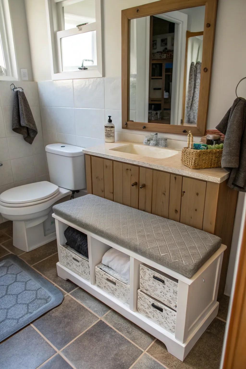 Multi-functional pieces are practical and save space.
