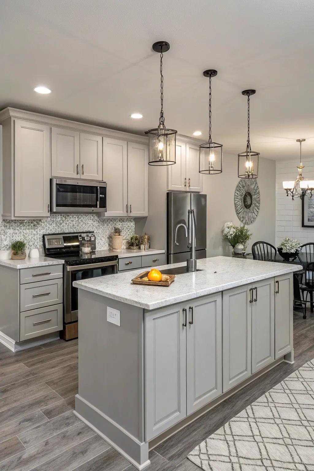 A unified theme for seamless sophistication and spaciousness.