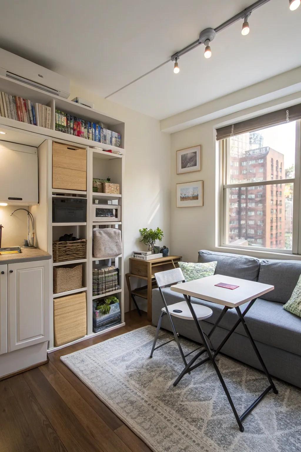 Unconventional layouts can enhance space and flow.