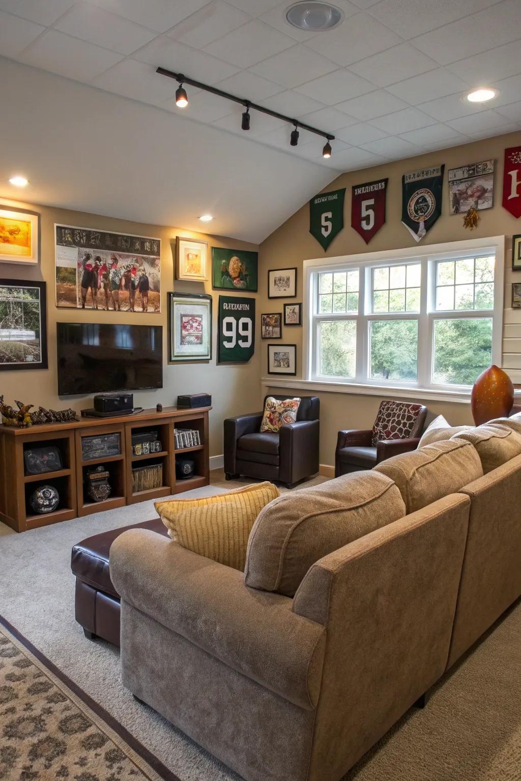 A social space promotes interaction and team unity.