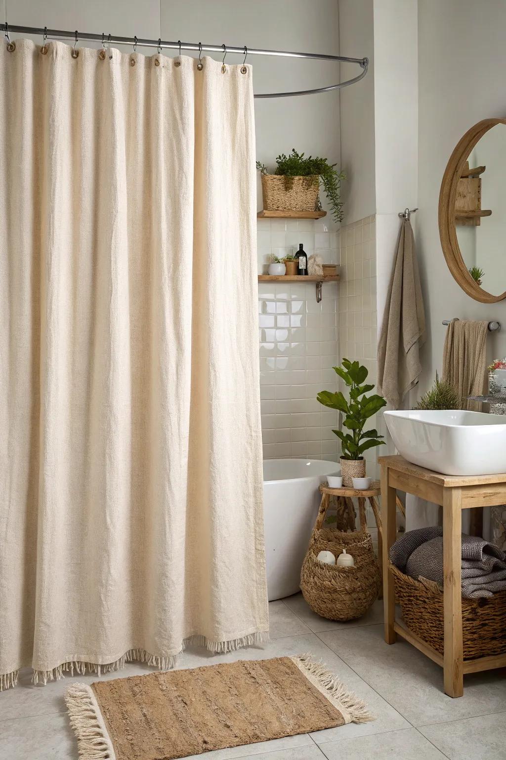 Eco-friendly materials offer stylish and responsible decorating options.