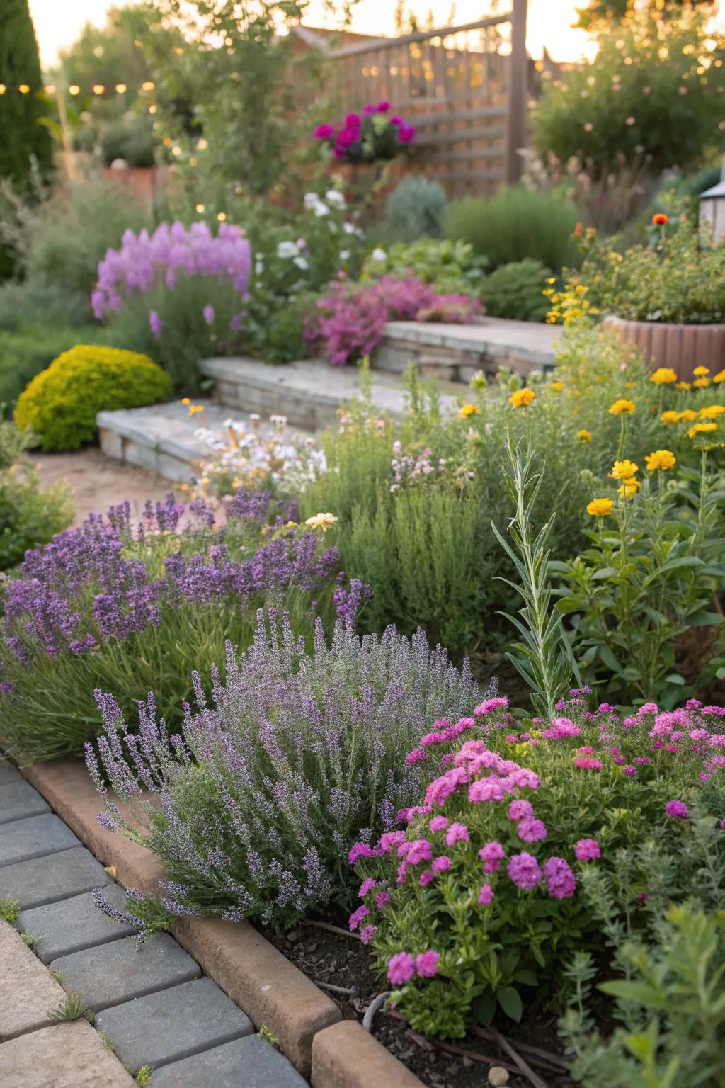 A sensory garden designed to awaken and delight all five senses.