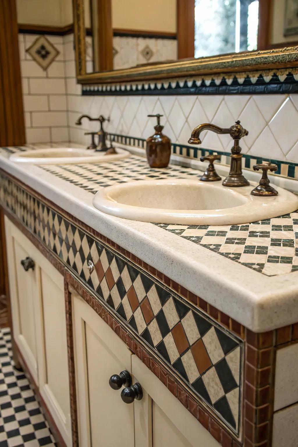 Classic tiles bring vintage appeal back in style.