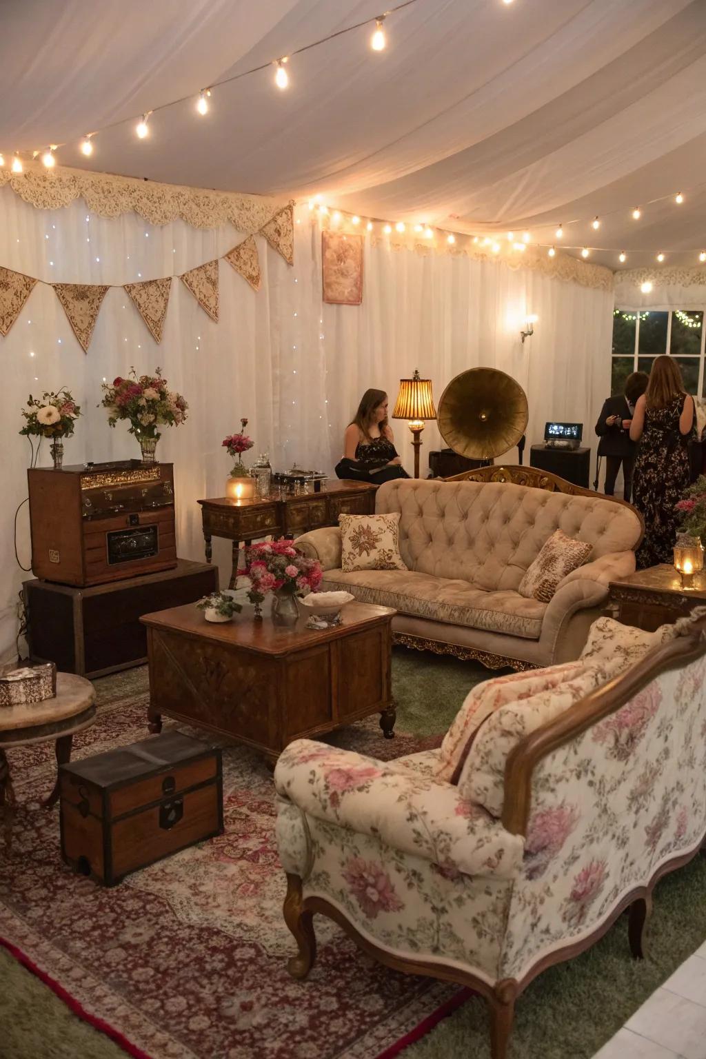 A sophisticated retreat filled with period furnishings for visitors to relish.