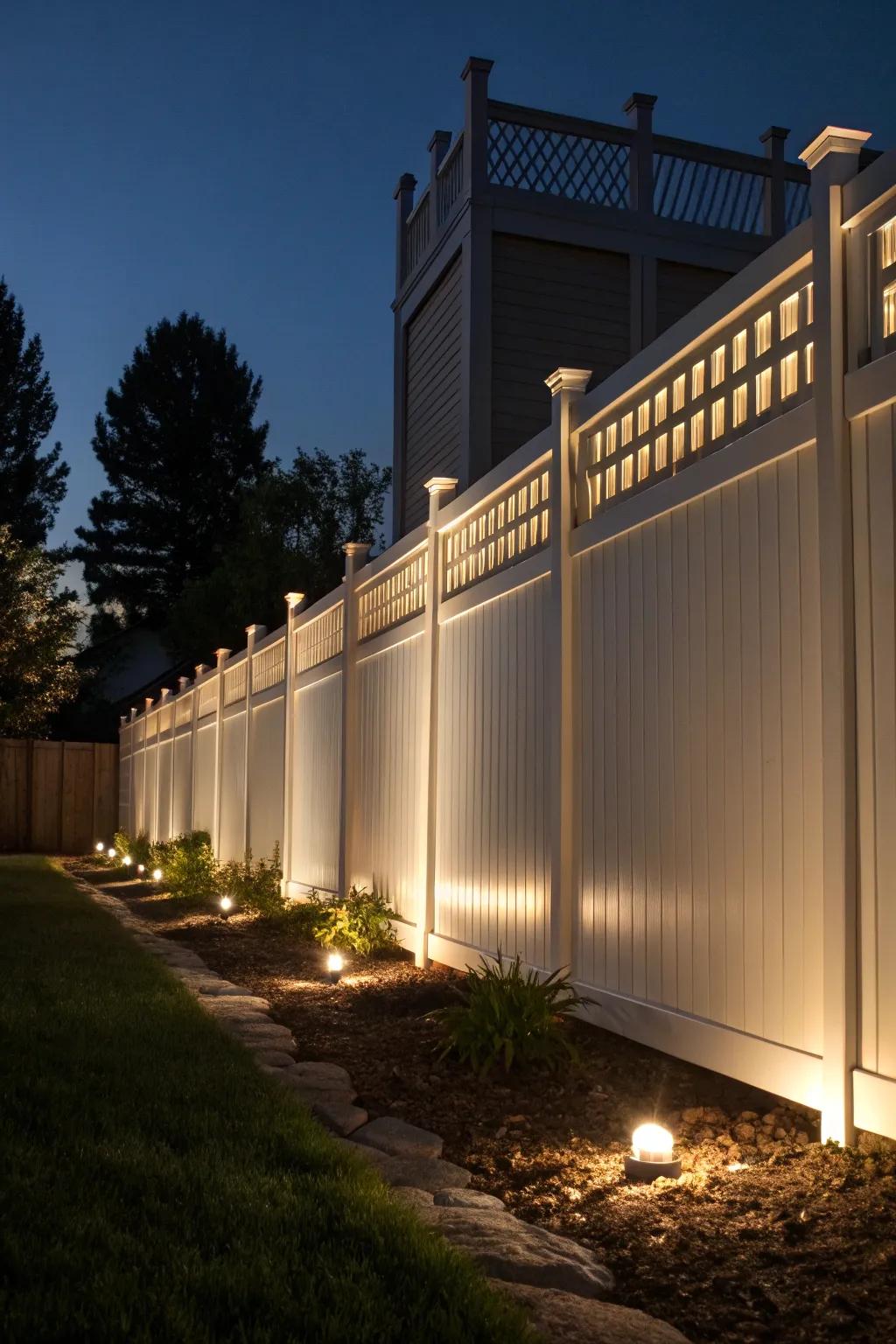 Up-lighting adds drama and sophistication to your landscape.