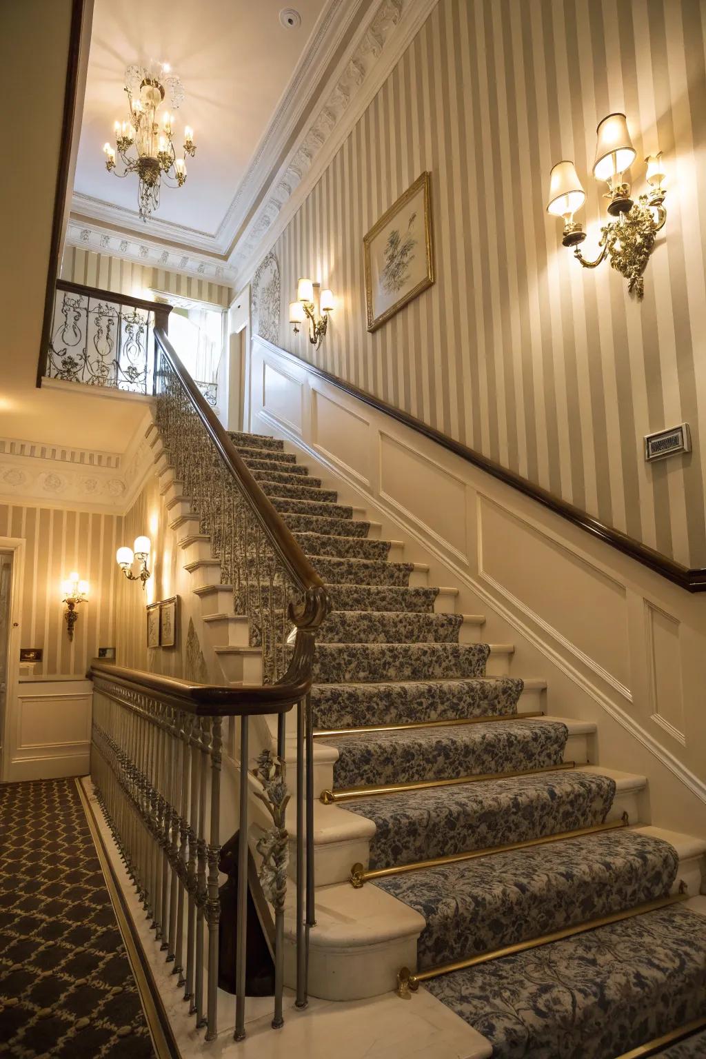 Ageless appeal through lined paper covering.