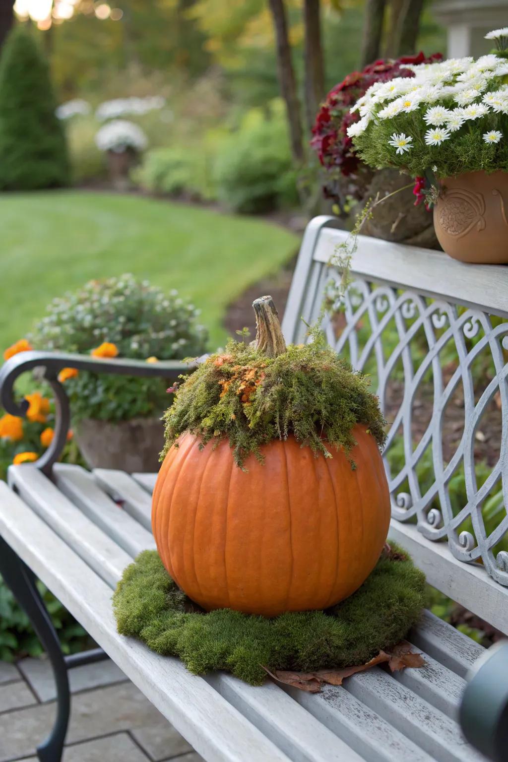 Pumpkin featuring quirky herbaceous enchantress mane.