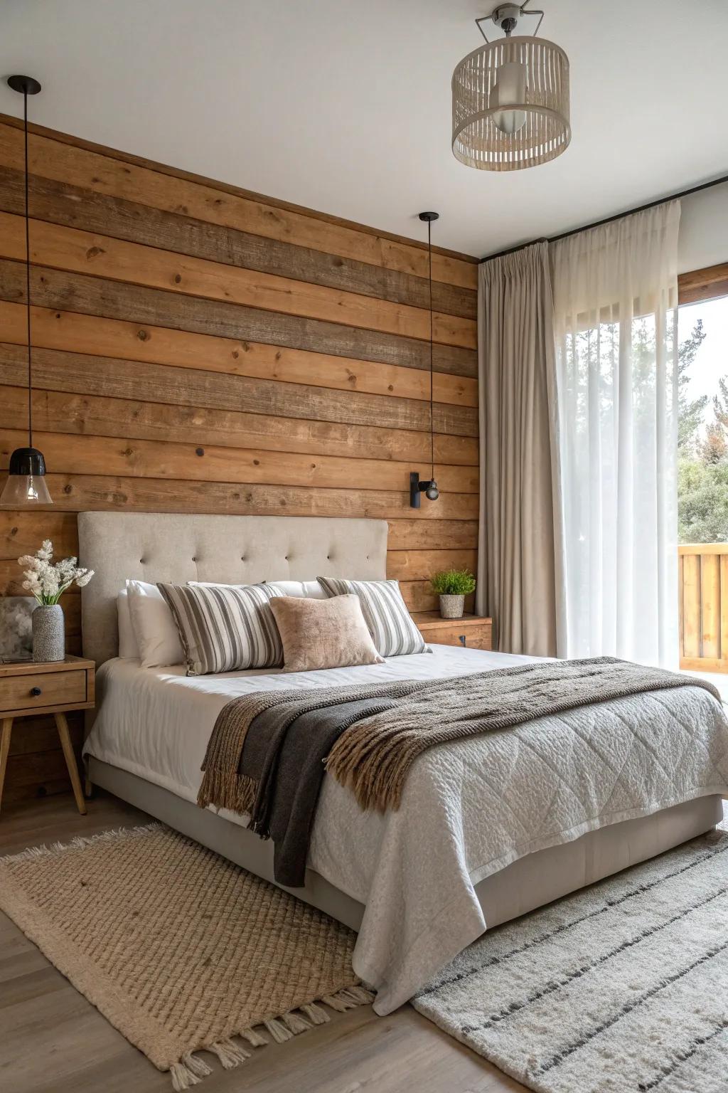 Craft your own timber slat work of art with a DIY project.