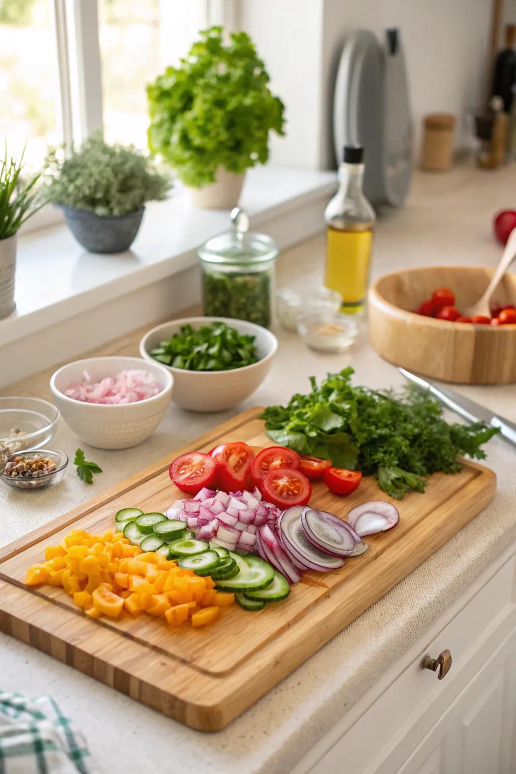 Timber boards are vital for any cooking space.