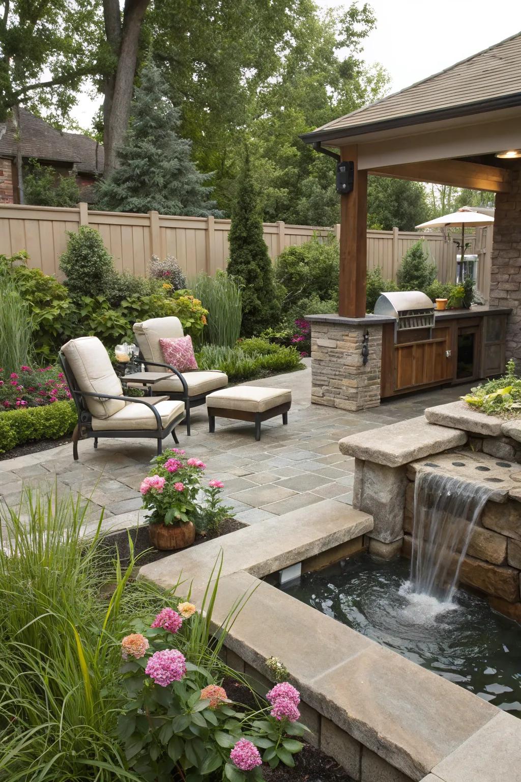 A space for relaxing.
