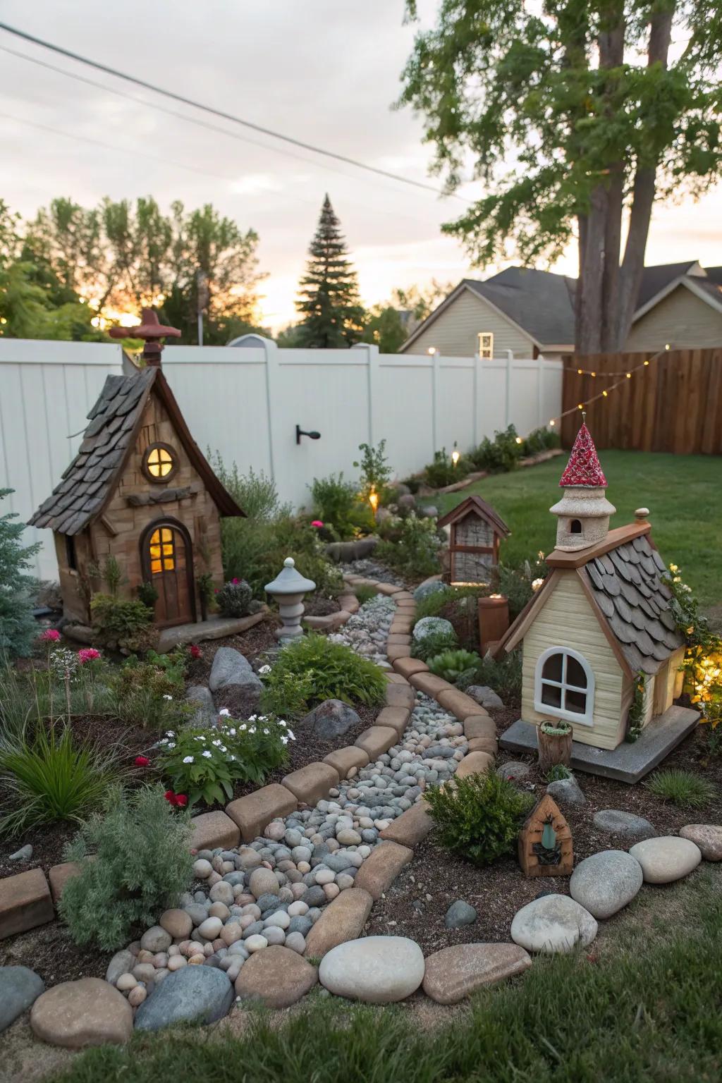 Charming fairy space for fanciful fun.