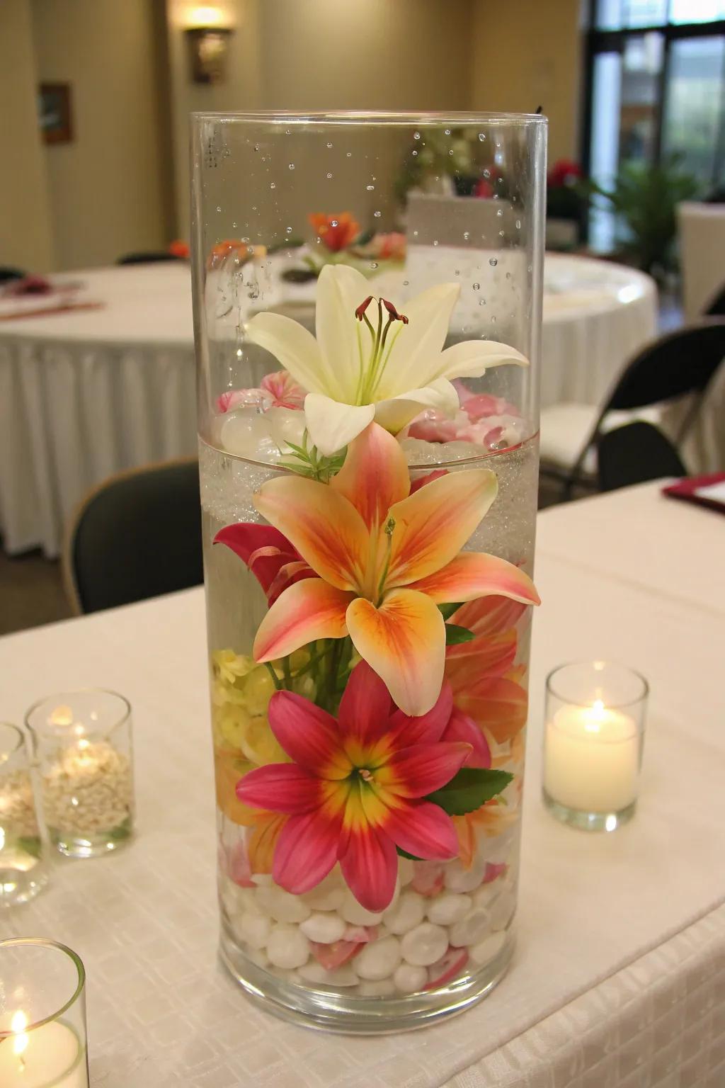 Fake water deceptions make for a unique discussion piece.