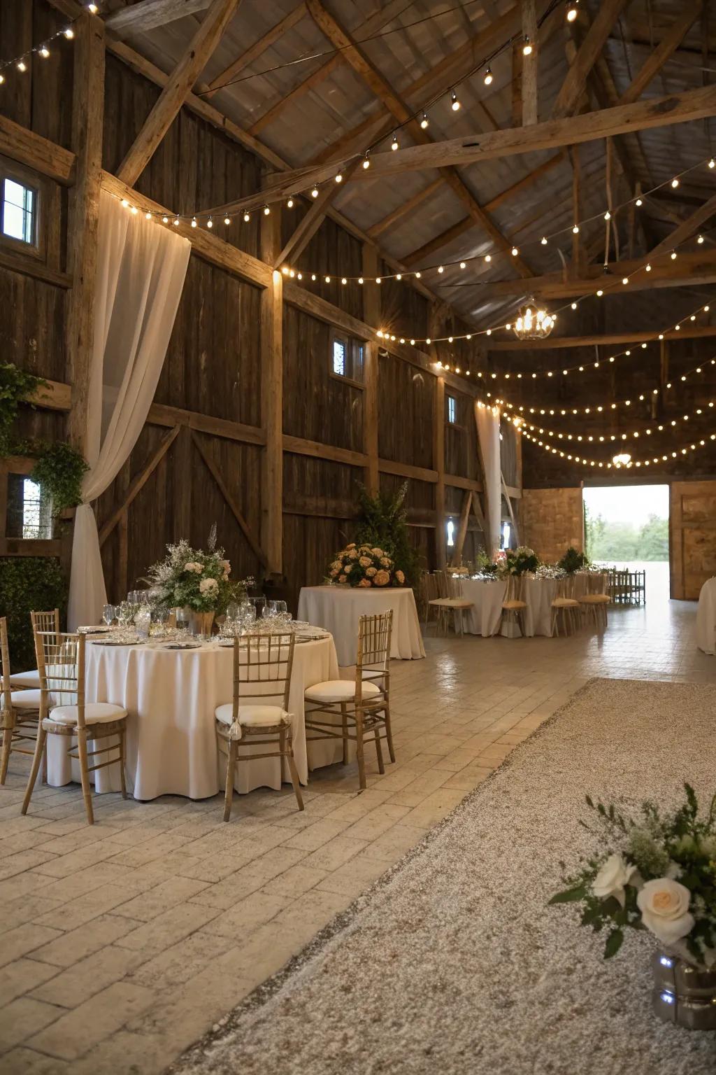 Crushed rock offers versatility and aesthetic appeal.