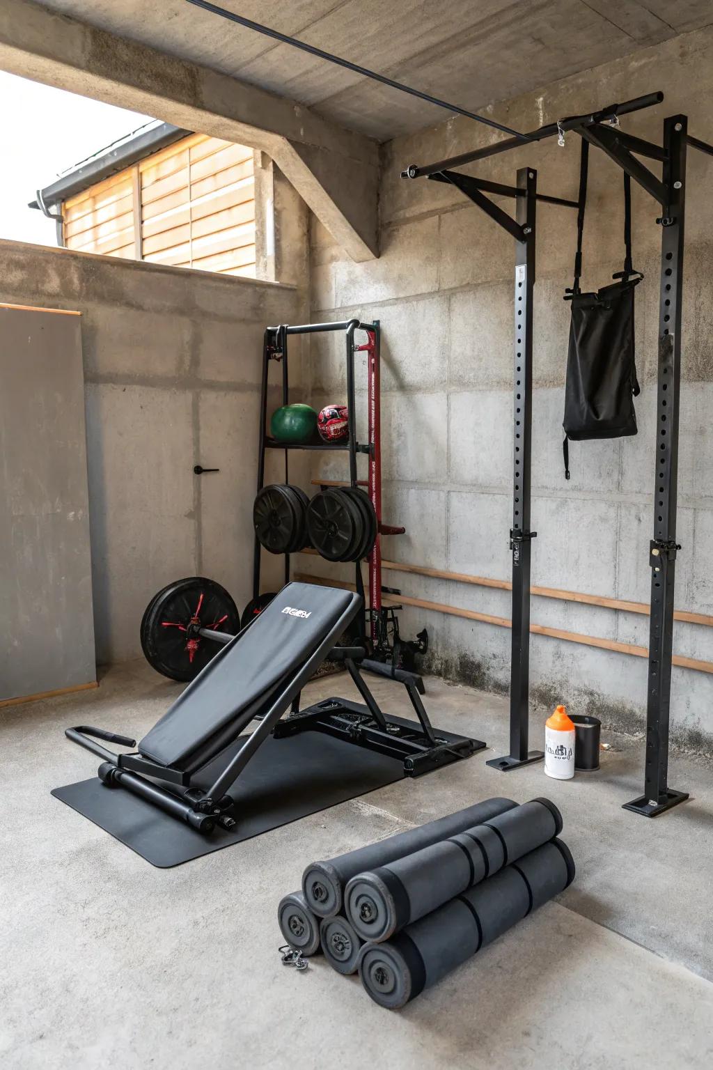 Equipment that saves space maximizes your gym's functionality.