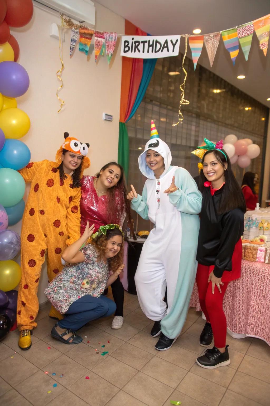 Dress up and plunge into a realm of imagination through an outfit celebration.