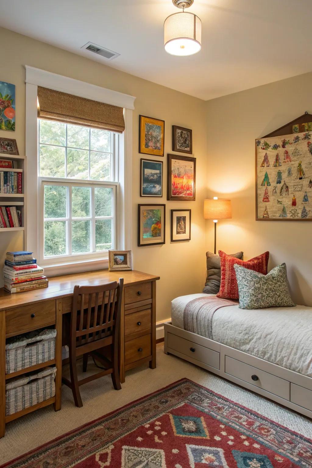 Cashew proffers a warm and inviting ambiance.