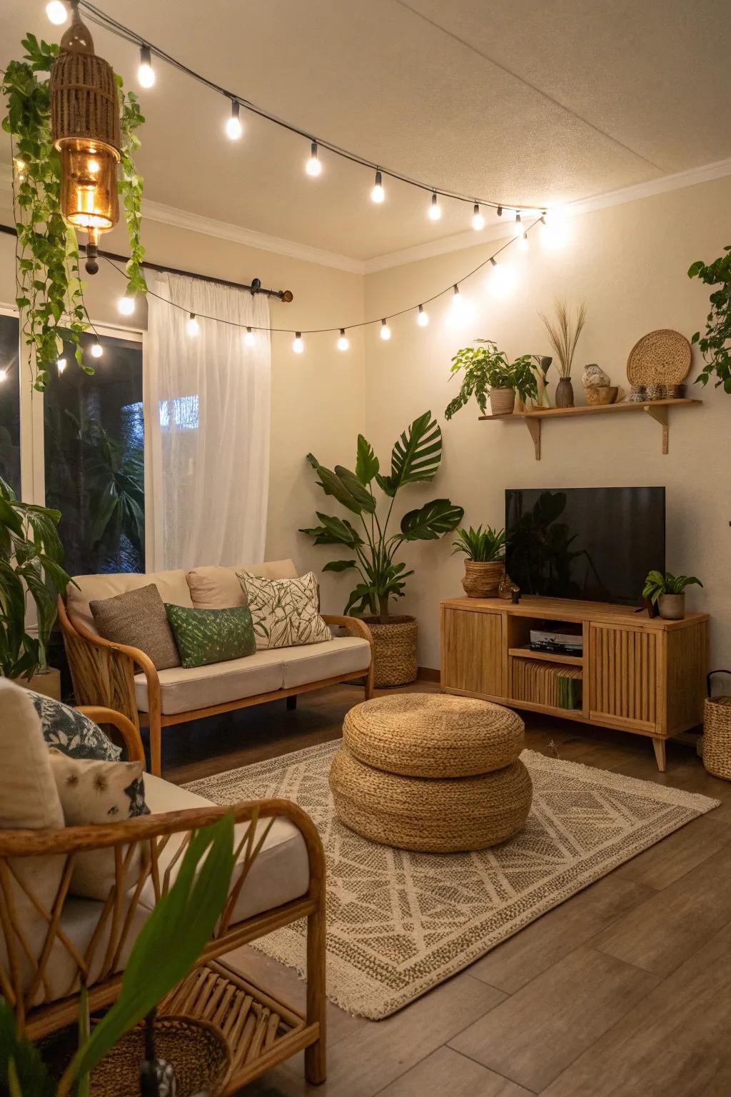 Relish stylish and energy-efficient illumination via LED cable lighting.