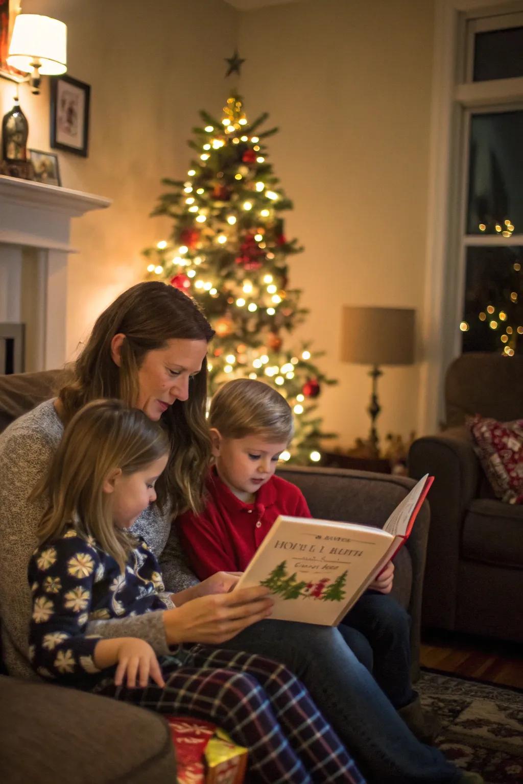 Capture the allure of Yuletide Eve customs.