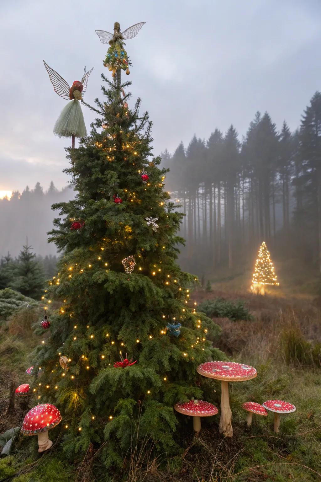 Enchant your space through a fantasy forest theme.
