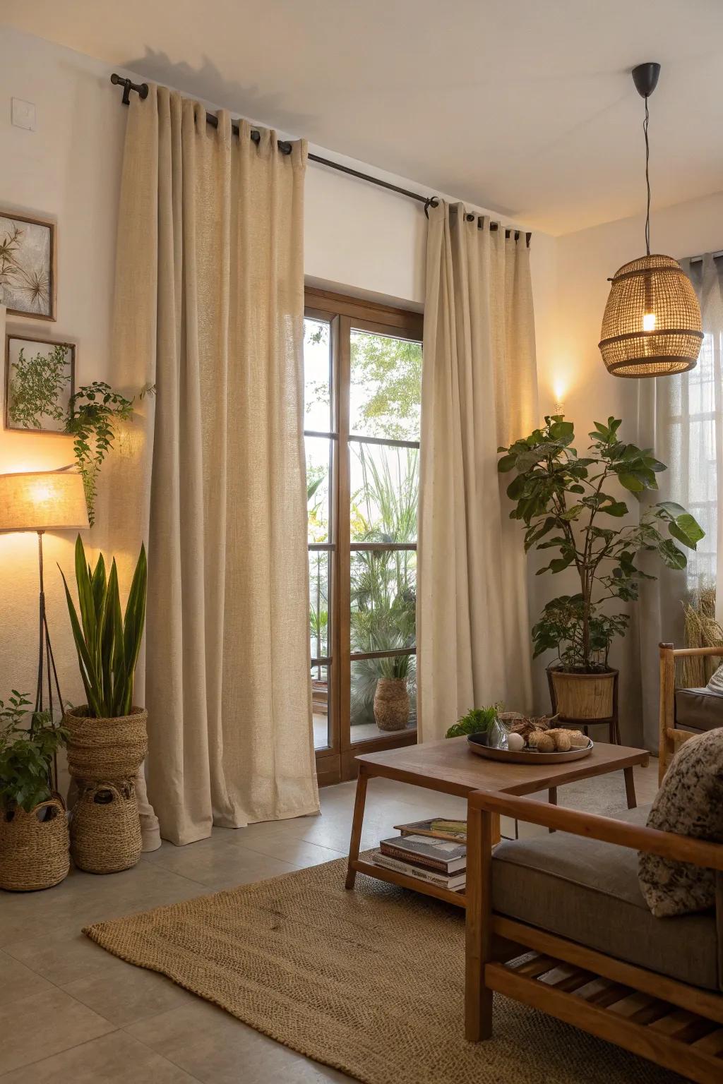 Eco-friendly window coverings offer style with a conscience.