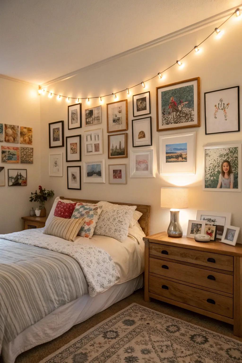 A collection divider captures treasured reminiscences and bonds.