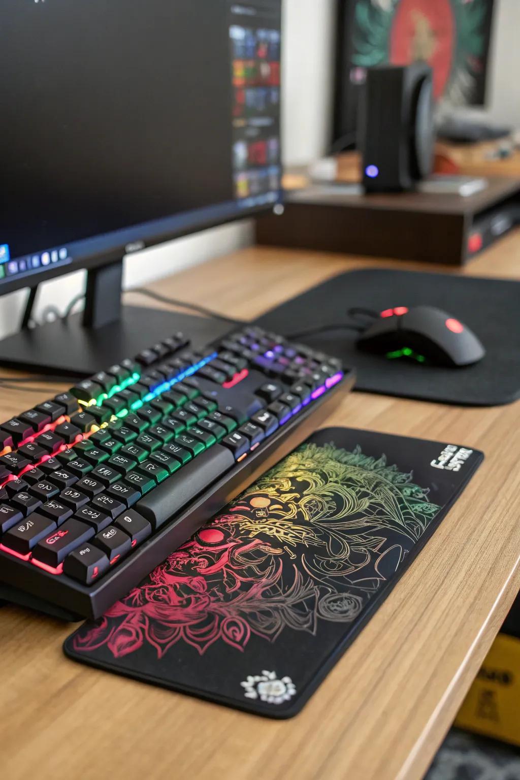 Tailored peripherals customize your PC setup.