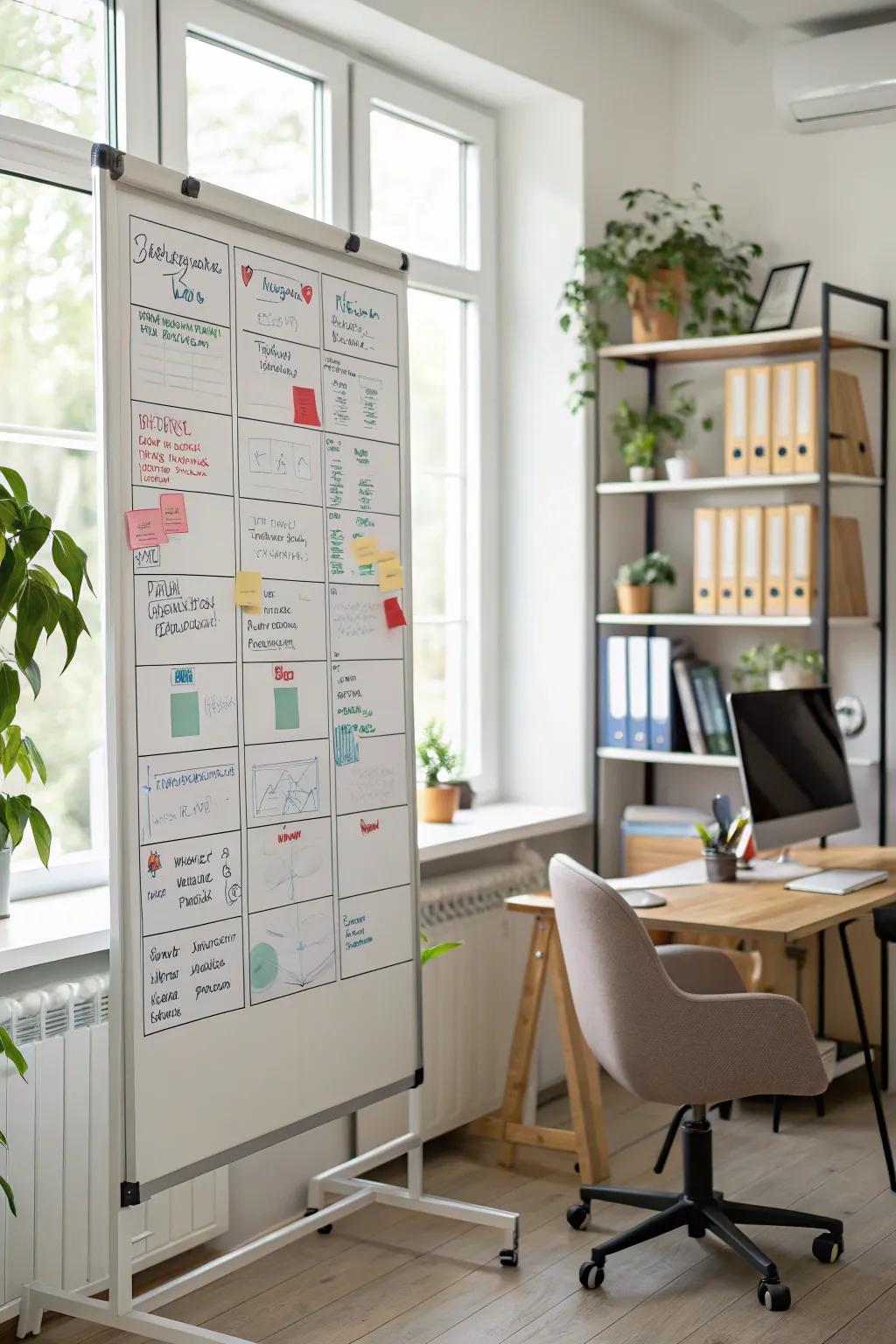 Remain productive through a visual assignment overseer.