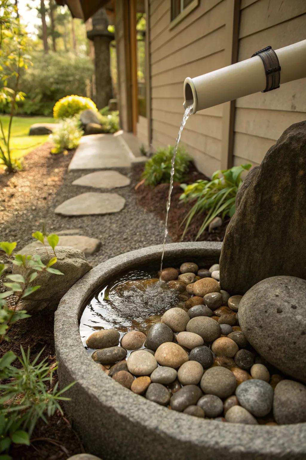 Zen features infuse calmness and refinement into water management.
