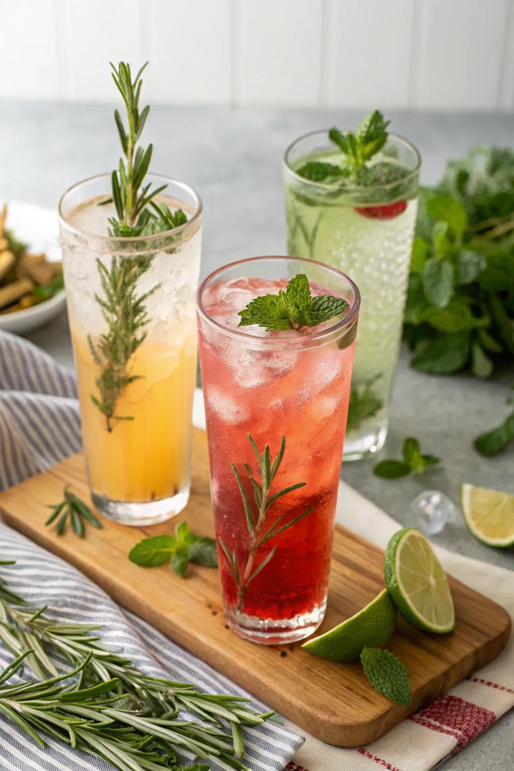 Invigorating botanical elixirs to ignite your festivities.