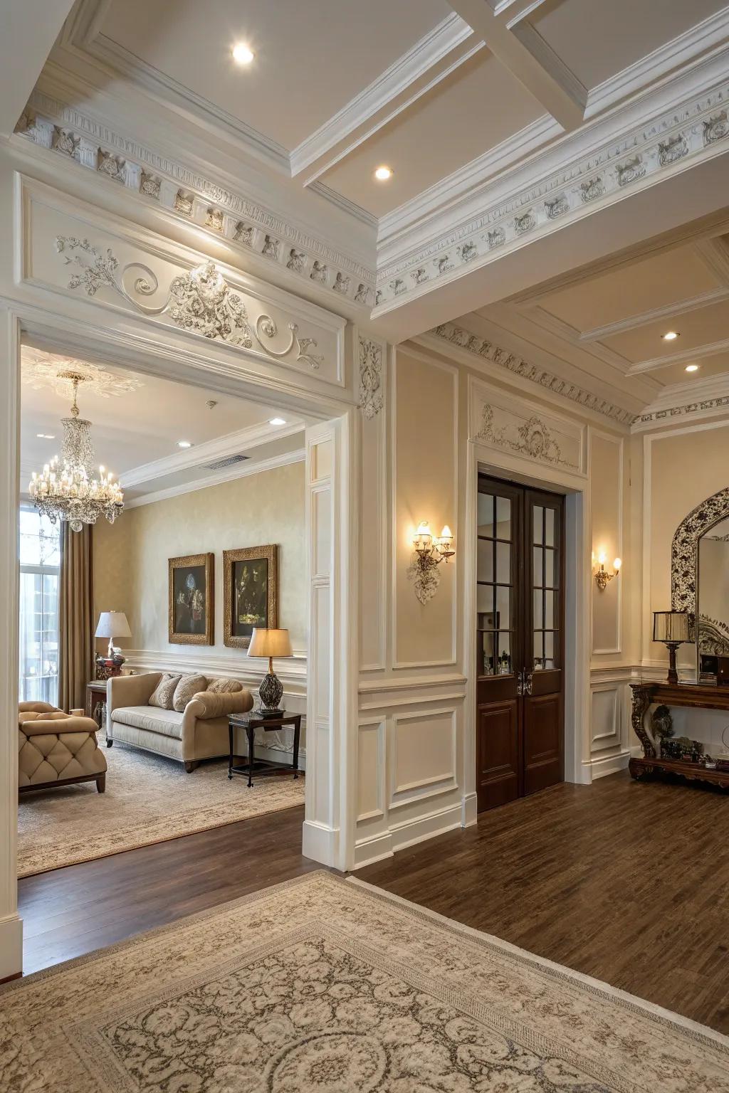 Trims infuse elegance and uniqueness into your home.