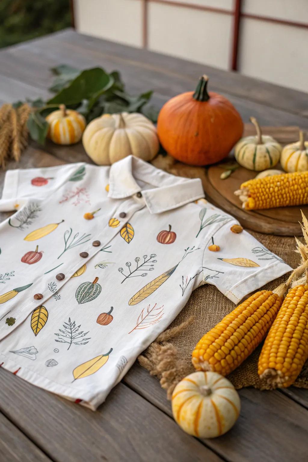 Harvest-inspired designs capture the essence of fall's bounty.