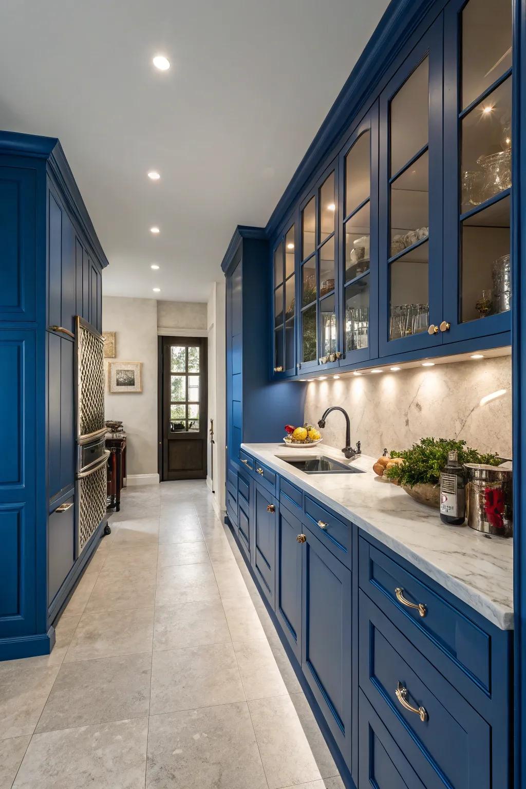 Show-stopping cabinetry.