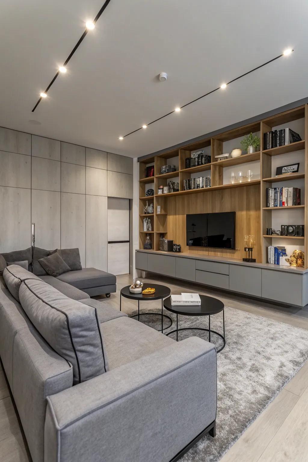 Purposeful furniture enhances style and utility.