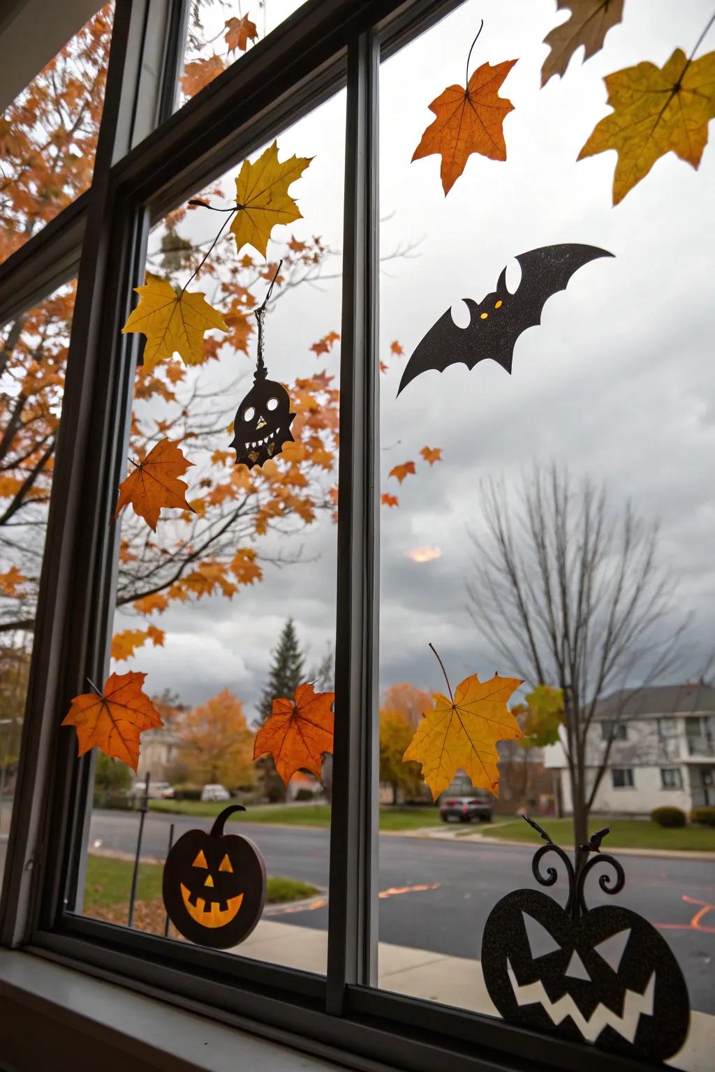 Window clings furnish a joyous accent to your abode