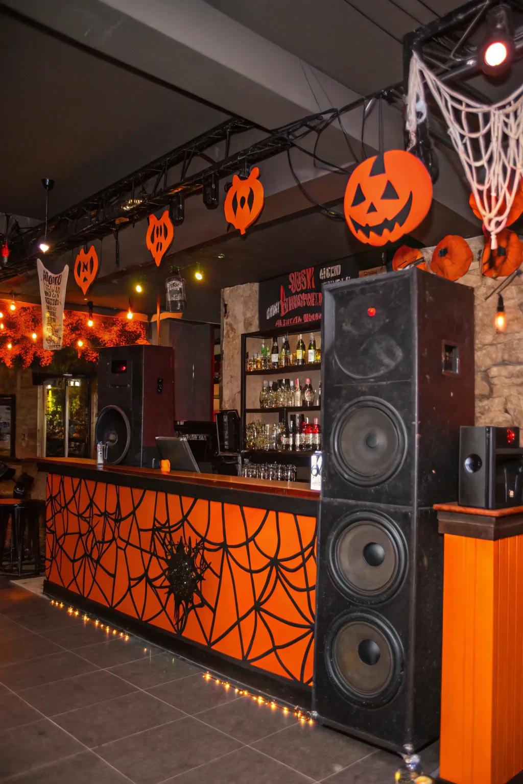 Transform your space through eerie melodies.