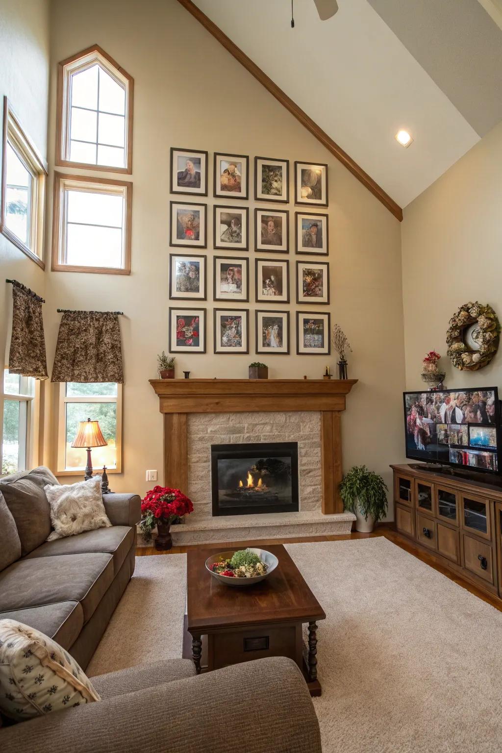 Bring personal recollections alive using a stylish photo collage.