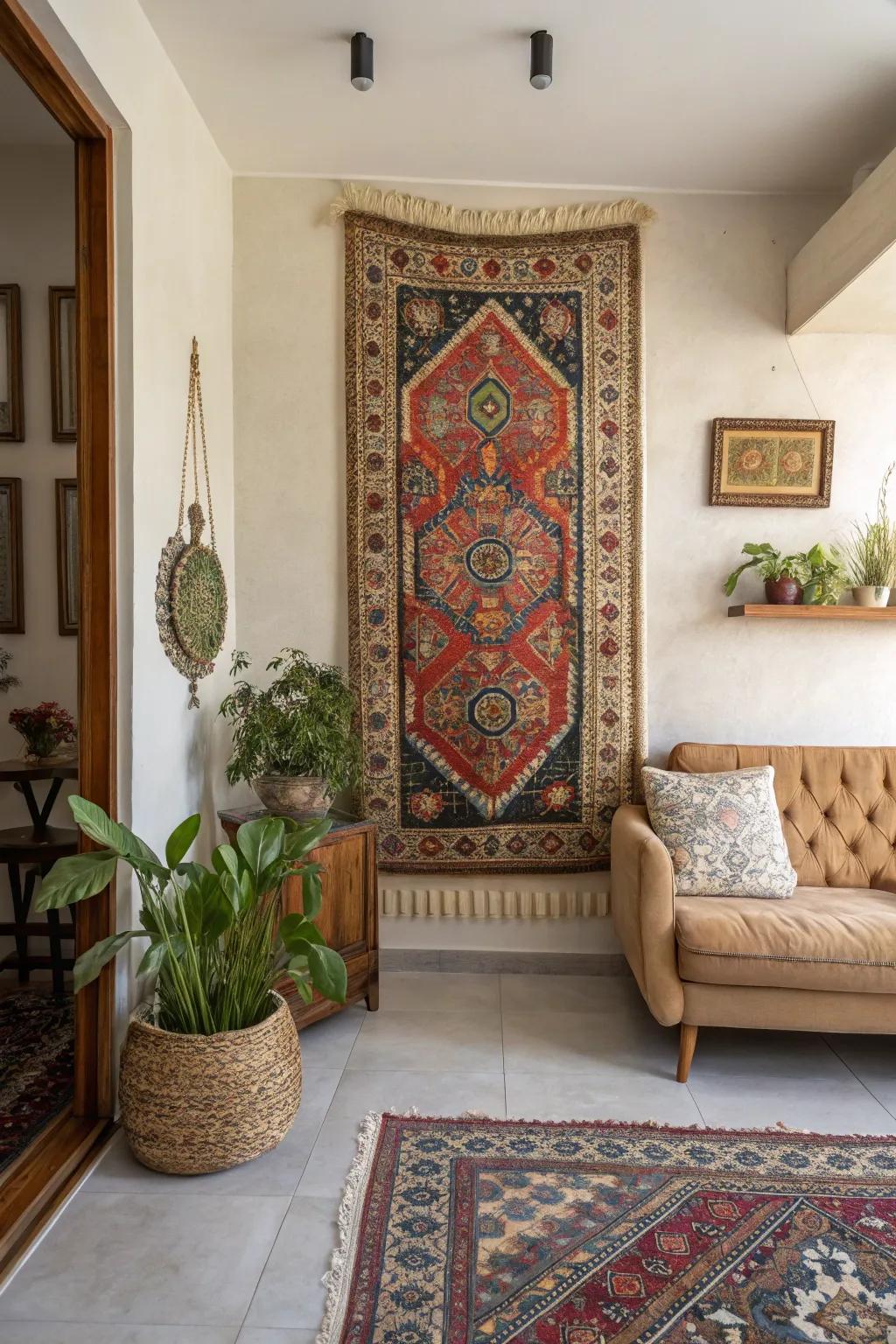 Unexpected decor elements can be conversation starters.