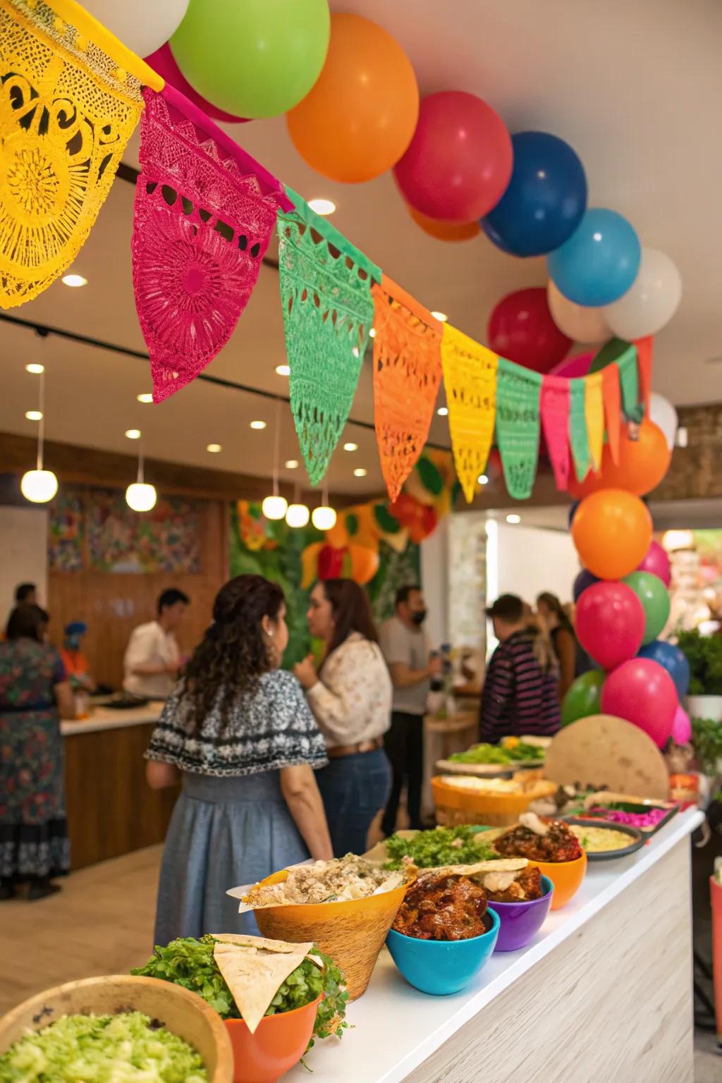 Turn up the heat with a lively South of the Border Bash.