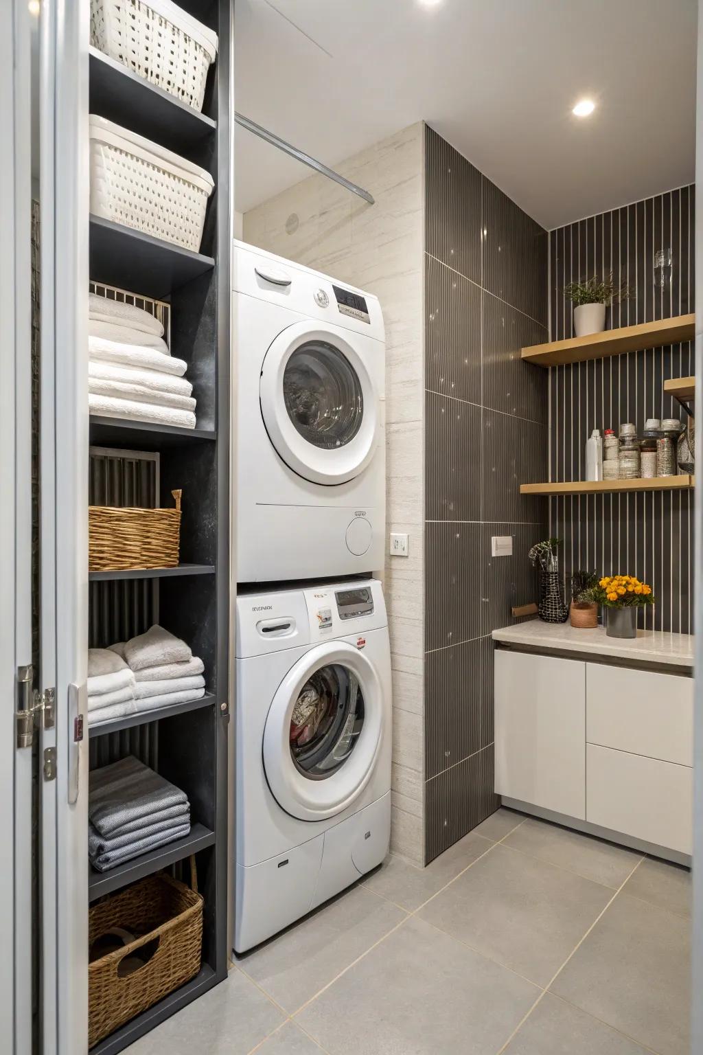 Bring balance to your space with upright design elements.