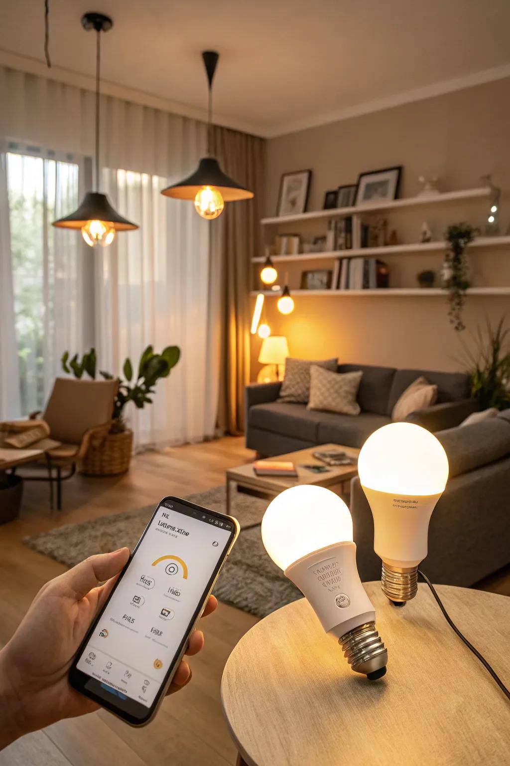 Easy smart LED bulbs for modern living.