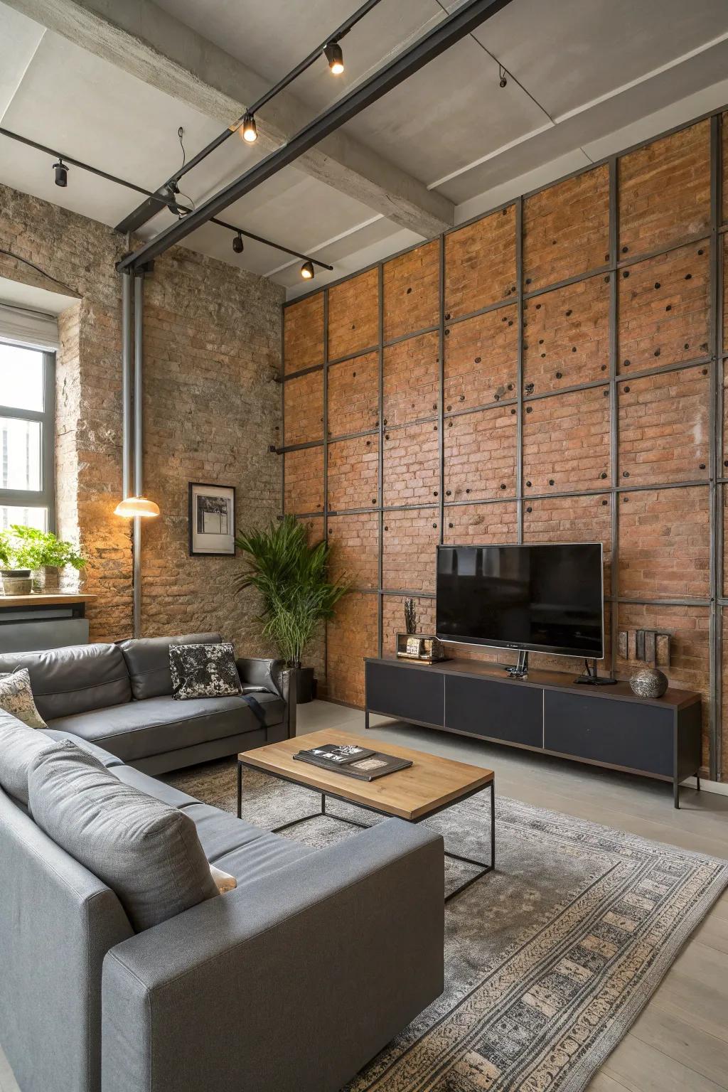 Industrial boards bring urban edge to your ornamentation.