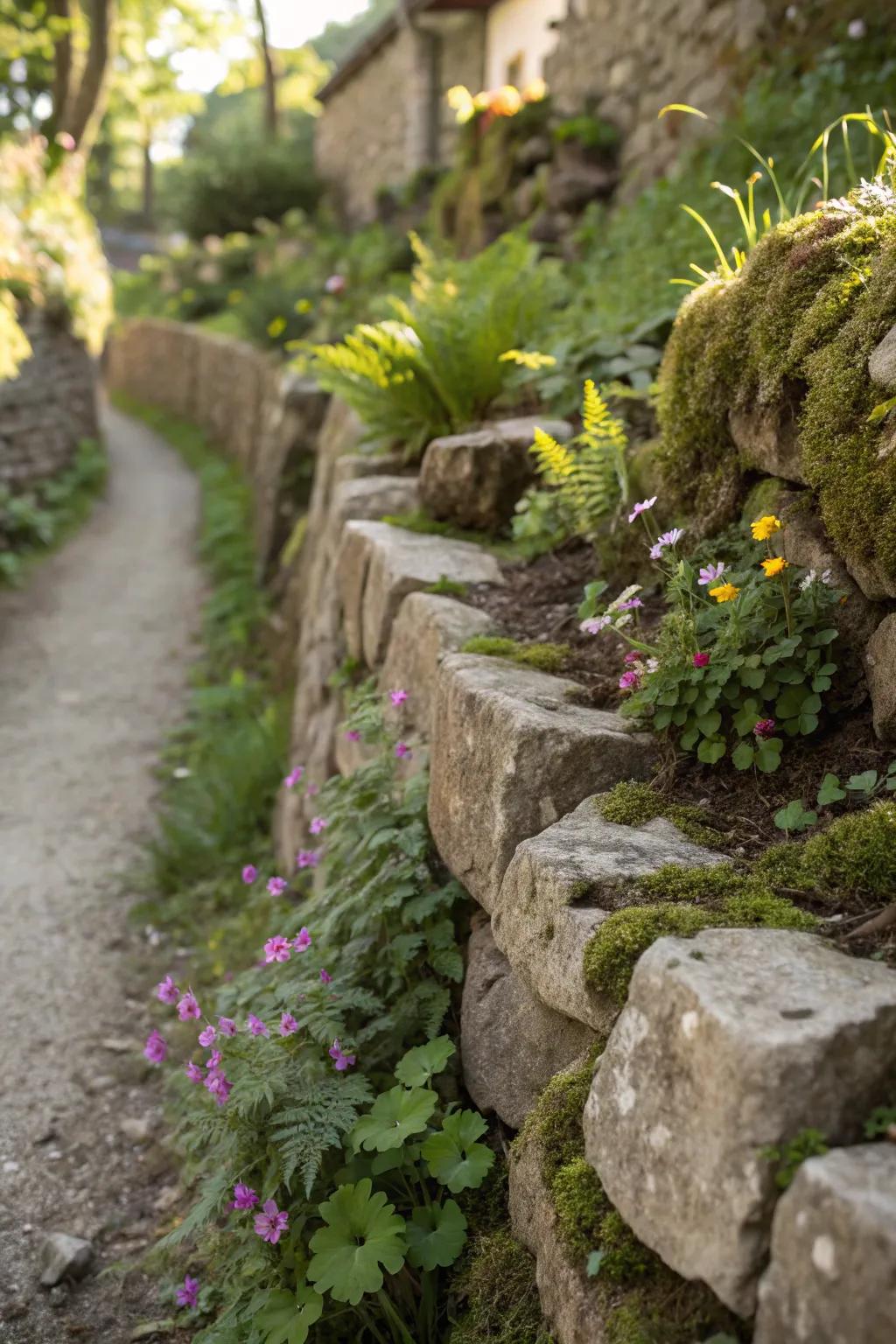 Plant nooks add layers and interest.