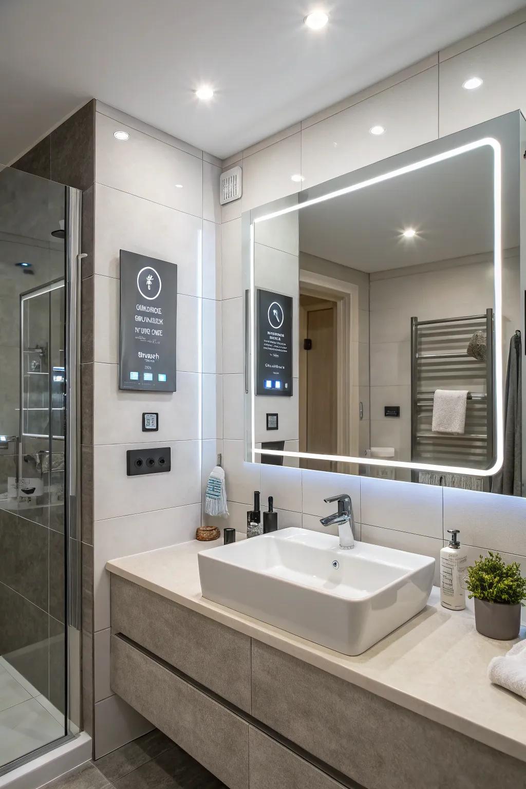 Clever technology adds convenience and luxury.