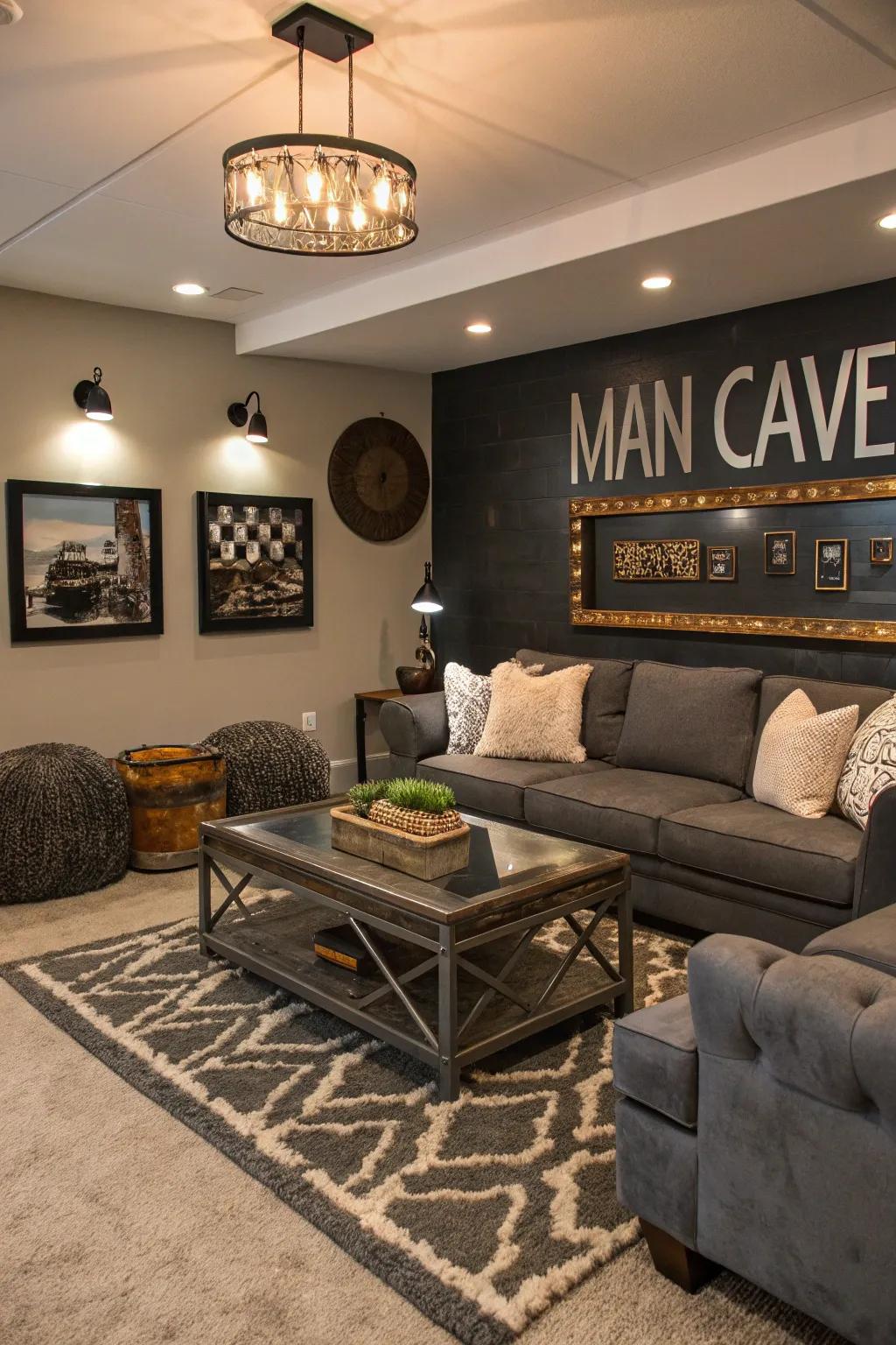 Statement furniture can transform the vibe of your area.